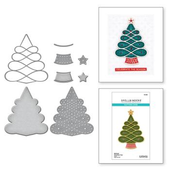 Spellbinders - Stanzschablone "Stitched Christmas Tree" Dies