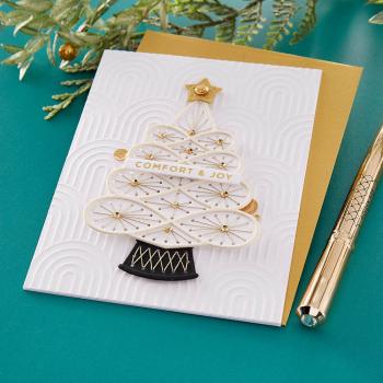 Spellbinders - Stanzschablone "Stitched Christmas Tree" Dies