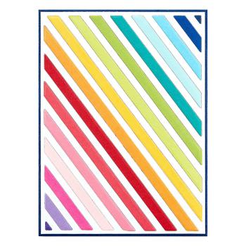 Spellbinders - Stanzschablone "Super Stripes Background" Dies