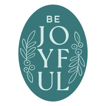 Spellbinders - Wachssiegel Stempel "Be Joyful" Waxs Seal Stamp