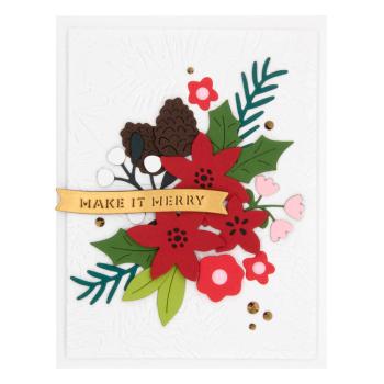 Spellbinders - Prägefolder "Make It Merry In the Pines" Embossingfolder