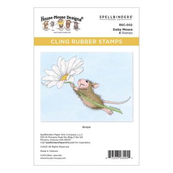 Spellbinders - Gummistempel Set "Daisy Mouse" Cling Stamp