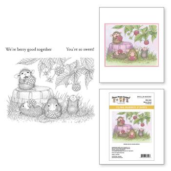 Spellbinders - Gummistempel Set "Berry Good" Cling Stamp