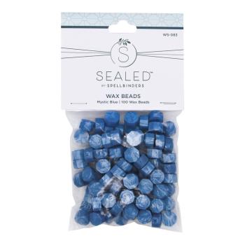 Spellbinders - Wachsperlen "Mystic Blue" Wax Beads