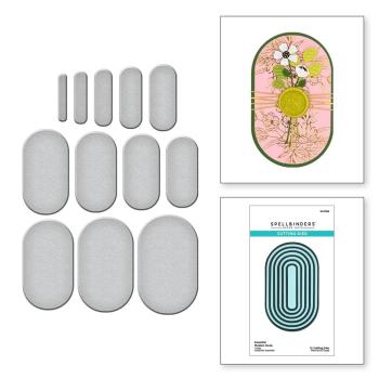 Spellbinders - Stanzschablone "Essential Modern Ovals" Dies