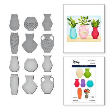 Spellbinders - Stanzschablone "Ceramic Vases" Dies