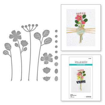 Spellbinders - Stanzschablone "Sealed Blooming Stems" Dies