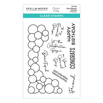 Spellbinders - Stempelset "Party Balloon Garland" Clear Stamps