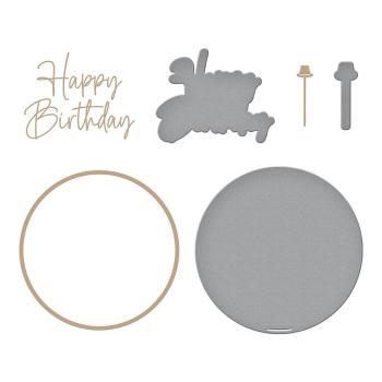 Spellbinders - Glimmer Hot Foil Plate & Dies "Giant Party Balloon"