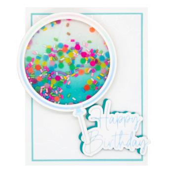 Spellbinders - Glimmer Hot Foil Plate & Dies "Giant Party Balloon"