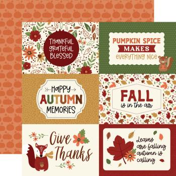 Echo Park - Designpapier "I Love Fall" Collection Kit 12x12 Inch - 12 Bogen