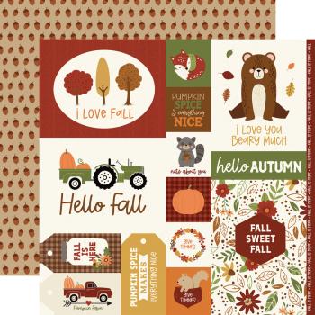 Echo Park - Designpapier "I Love Fall" Paper Pack 6x6 Inch - 24 Bogen