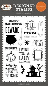 Carta Bella - Stempelset "Haunted Home" Clear Stamps