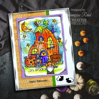 Woodware - Stempelset "Halloween Props" Clear Stamps Design by Francoise Read