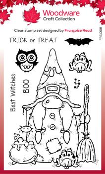 Woodware - Stempelset "Witchy Woo" Clear Stamps Design by Francoise Read