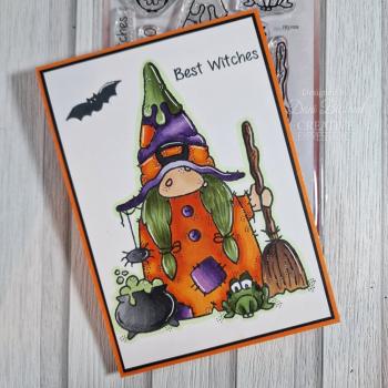 Woodware - Stempelset "Witchy Woo" Clear Stamps Design by Francoise Read