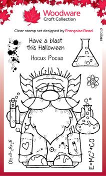 Woodware - Stempelset "Professor Gnome" Clear Stamps Design by Francoise Read