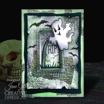 Woodware - Stempelset "Spooky Goings On" Clear Stamps Design by Jane Gill