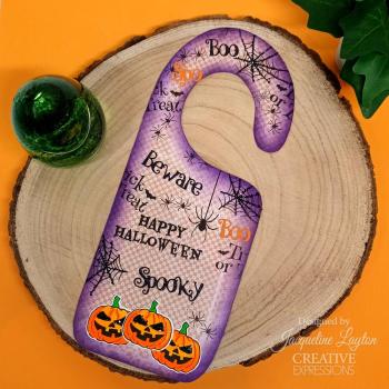 Woodware - Stempelset "Spooky Goings On" Clear Stamps Design by Jane Gill