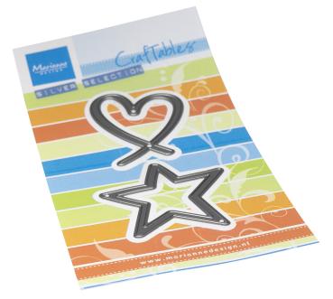 Marianne Design - Stanzschablone "Heart & Star" Craftables Dies