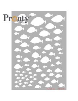 Pronty Crafts - Schablone A5 "Purrrfect Fish" Stencil 