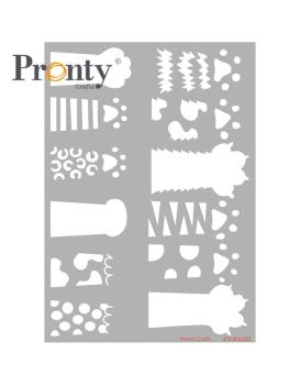 Pronty Crafts - Schablone A5 "Purrrfect Paws 2" Stencil 