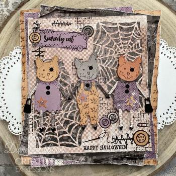 Creative Expressions - Stanzschablone "Halloween Dolls" Craft Dies Design by Sam Poole