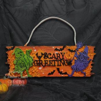 Creative Expressions - Stanzschablone "Halloween Fragments" Craft Dies Design by Sam Poole