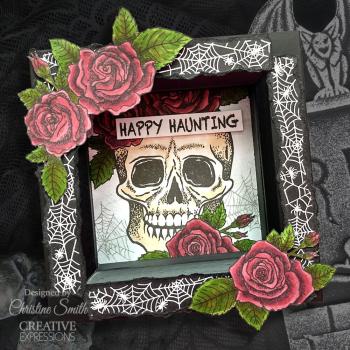 Creative Expressions - Stempelset "Spooky Borders" Clear Stamps 4x8 Inch