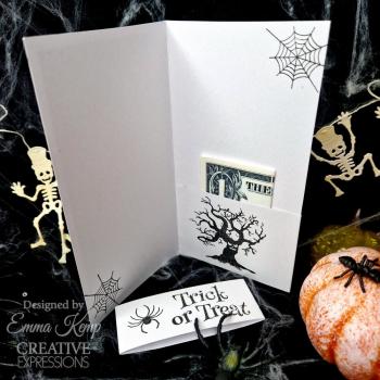 Creative Expressions - Stempelset "Trick or Treat" Clear Stamps 4x8 Inch