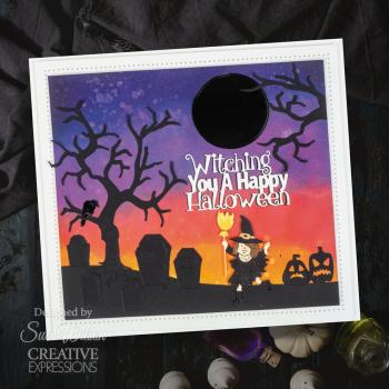 Creative Expressions - Stanzschablone "Witching Hour" Craft Dies Design by Sue Wilson