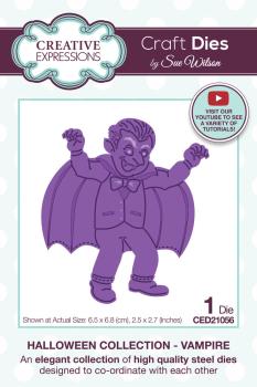 Creative Expressions - Stanzschablone "Vampire" Craft Dies Design by Sue Wilson