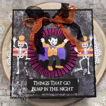 Creative Expressions - Stanzschablone "Bat & Web Border" Craft Dies Design by Sue Wilson