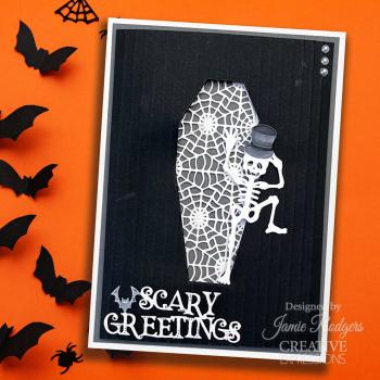 Creative Expressions - Stanzschablone "Halloween Creepy Coffin" Craft Dies Design by Jamie Rodgers