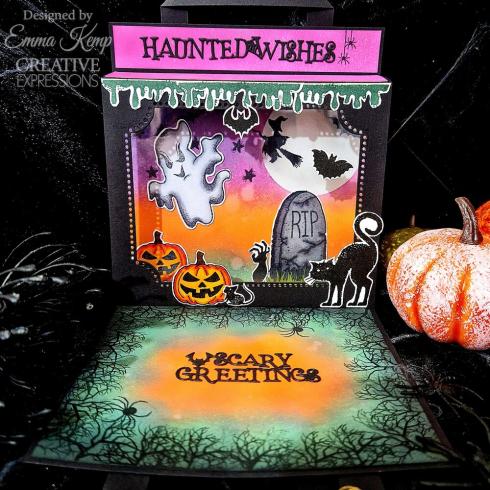 Creative Expressions - Stanzschablone "Haunted Wishes" Craft Dies Design by Jamie Rodgers