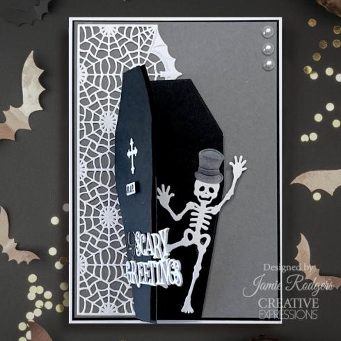 Creative Expressions - Stanzschablone "Scary Greetings" Craft Dies Design by Jamie Rodgers