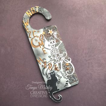 Creative Expressions - Stanzschablone "Cut & Lift Bony Boogie Edger" Craft Dies Design by Cathie Shuttleworth