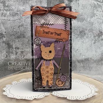 Creative Expressions - Stempel A6 "Web of Shadows" Clear Stamps