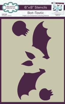Creative Expressions - Schablone "Bat-tastic" Stencil 6x8 Inch