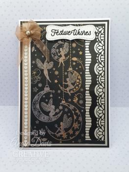 Creative Expressions - Gummistempel "Twinkling Tinkerbells" Rubber Stamp