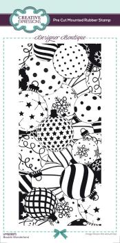 Creative Expressions - Gummistempel "Bauble Wonderland" Rubber Stamp