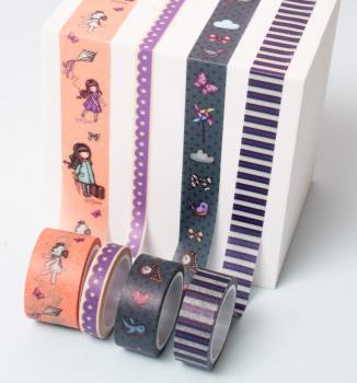 Studio Light Gorjuss - Washi Tape "The Arrival & Don't Fly Away"