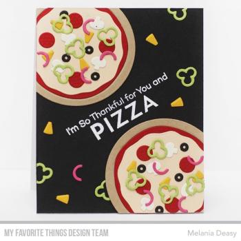 My Favorite Things Stempelset "Pizza My Heart" Clear Stamps