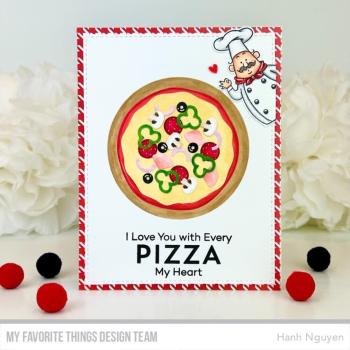 My Favorite Things Stempelset "Pizza My Heart" Clear Stamps