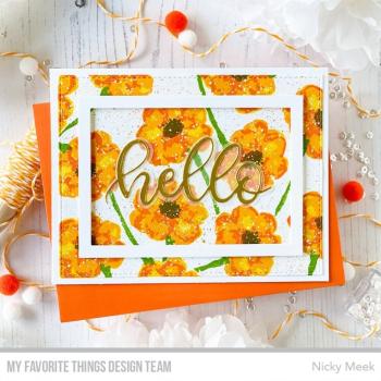 My Favorite Things Stempelset "Watercolor Flowers" Clear Stamps