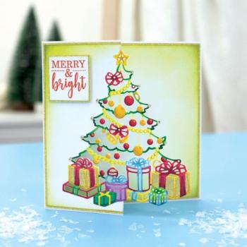 Gemini - Stanzschablone "Under The Tree" Half Create a Card Dies