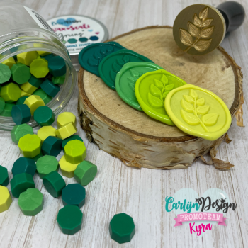 Carlijn Design - Wachsperlen "Greens" Wax Seal Melts 30g