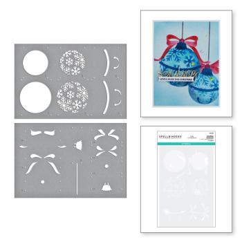 Spellbinders - Schablone "Snowflake Ornaments" Layered Stencil