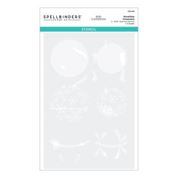 Spellbinders - Schablone "Snowflake Ornaments" Layered Stencil