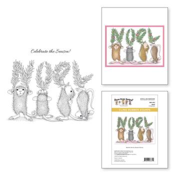 Spellbinders - Gummistempel Set "Noel" Cling Stamp